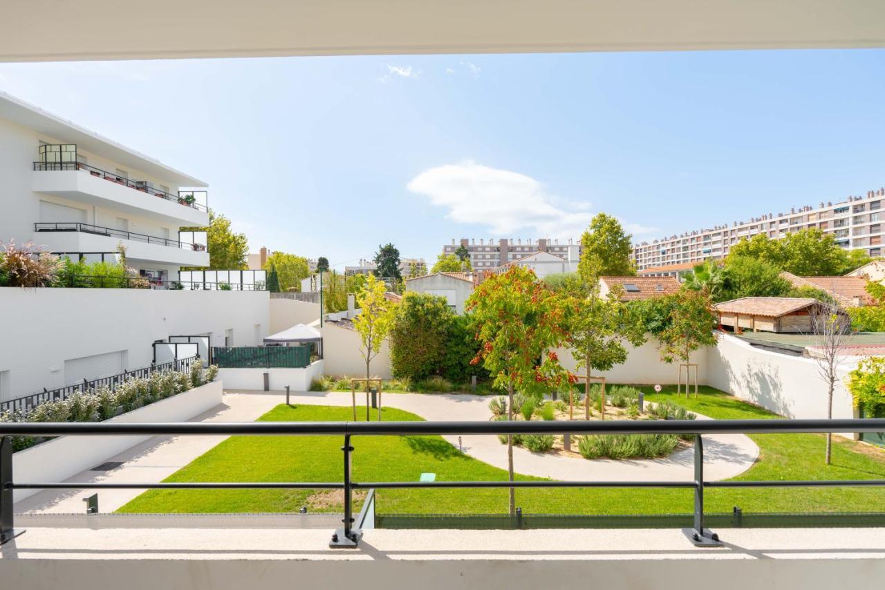 T2 Entre La Plage Et Le Velodrome-Terrasse / Parking Marseilles Buitenkant foto